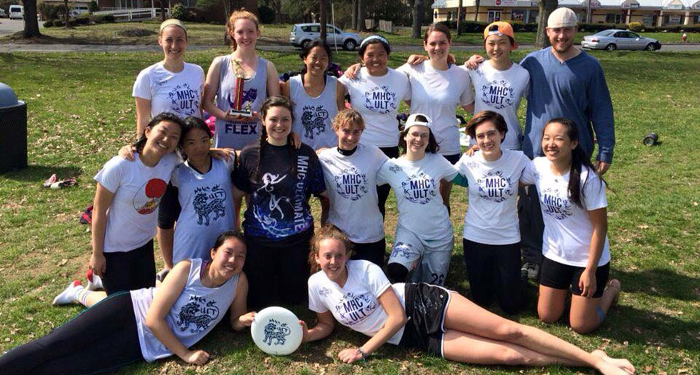 MHC Ultimate Frisbee Ranked #1 in Division III