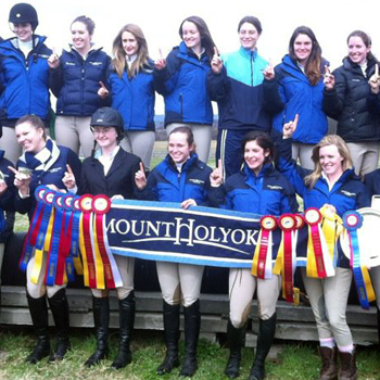 Mount Holyoke Riders Compete in Regional Championships
