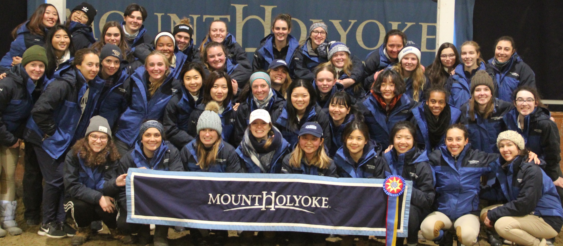 Riding Claims Share of High Point College Title at Mount Holyoke College Show