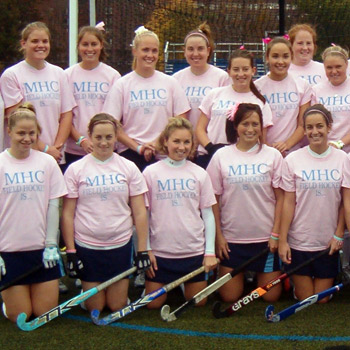Field Hockey Team Set to "Play Pink"