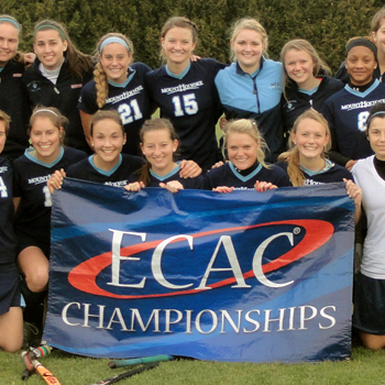 ECAC CHAMPIONS! Slysz Leads Field Hockey to Upset Victory Over Plymouth State