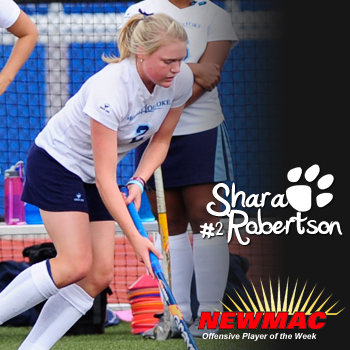 Robertson Named NEWMAC Field Hockey Offensive Player of the Week