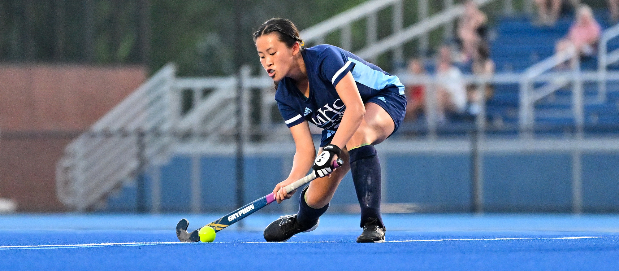 Anna Induni scored the lone goal of the game in a 1-0 win at Manhattanville College on Sept. 20, 2023. (RJB Sports file photo)