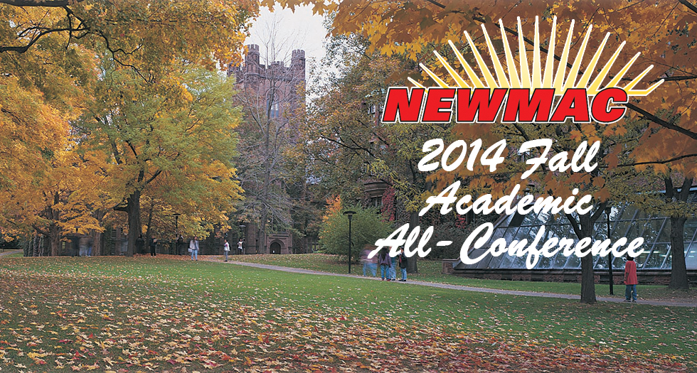 NEWMAC Announces 2014 Fall Academic All-Conference Squads