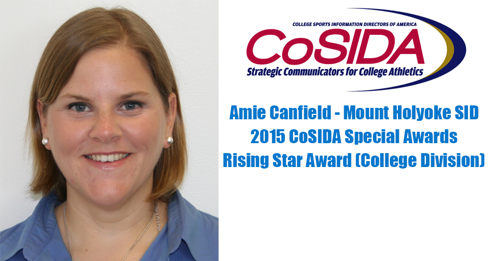 Lyons SID Amie Canfield to Receive CoSIDA Rising Star Award