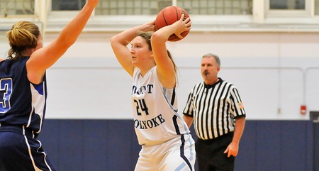 Basketball Falls to Wellesley in NEWMAC Play