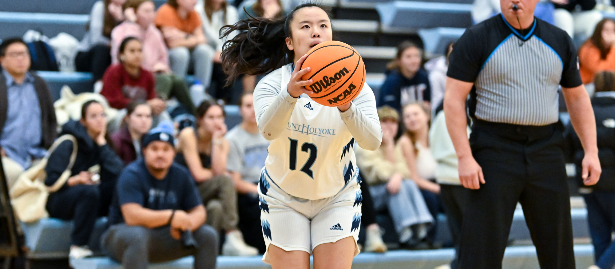 Libby Harris scored in double figures for the fifth time of the season with 10 points against SUNY Cobleskill on Jan. 4, 2024. (RJB Sports file photo)