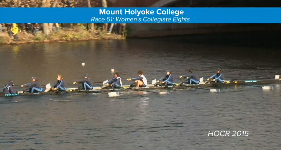 Rowing Finishes Well at 51st Head of the Charles Regatta