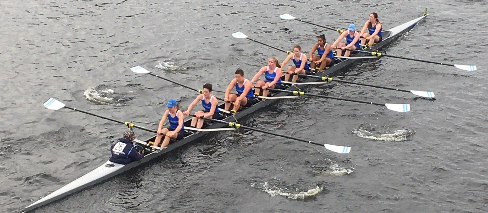 Rowing Places 14th at Head of the Charles Regatta; Best Finish Since 2011