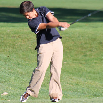 Mendiola Earns 2nd Liberty League Performer of the Week in Golf