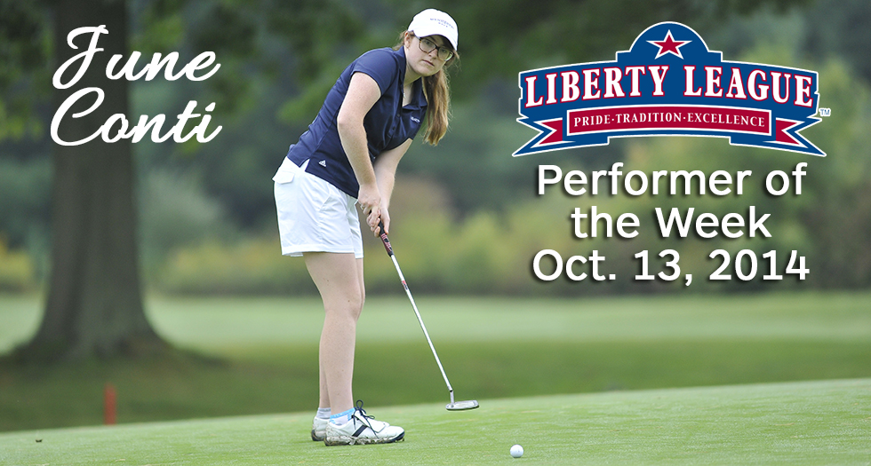 Conti Named Liberty League Performer of the Week