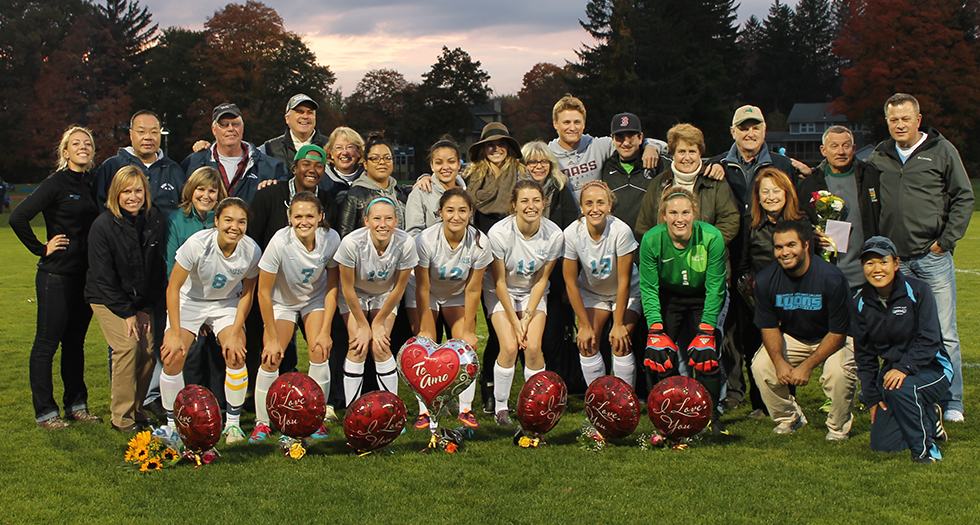 Soccer Falls to Springfield; Senior Class Honored