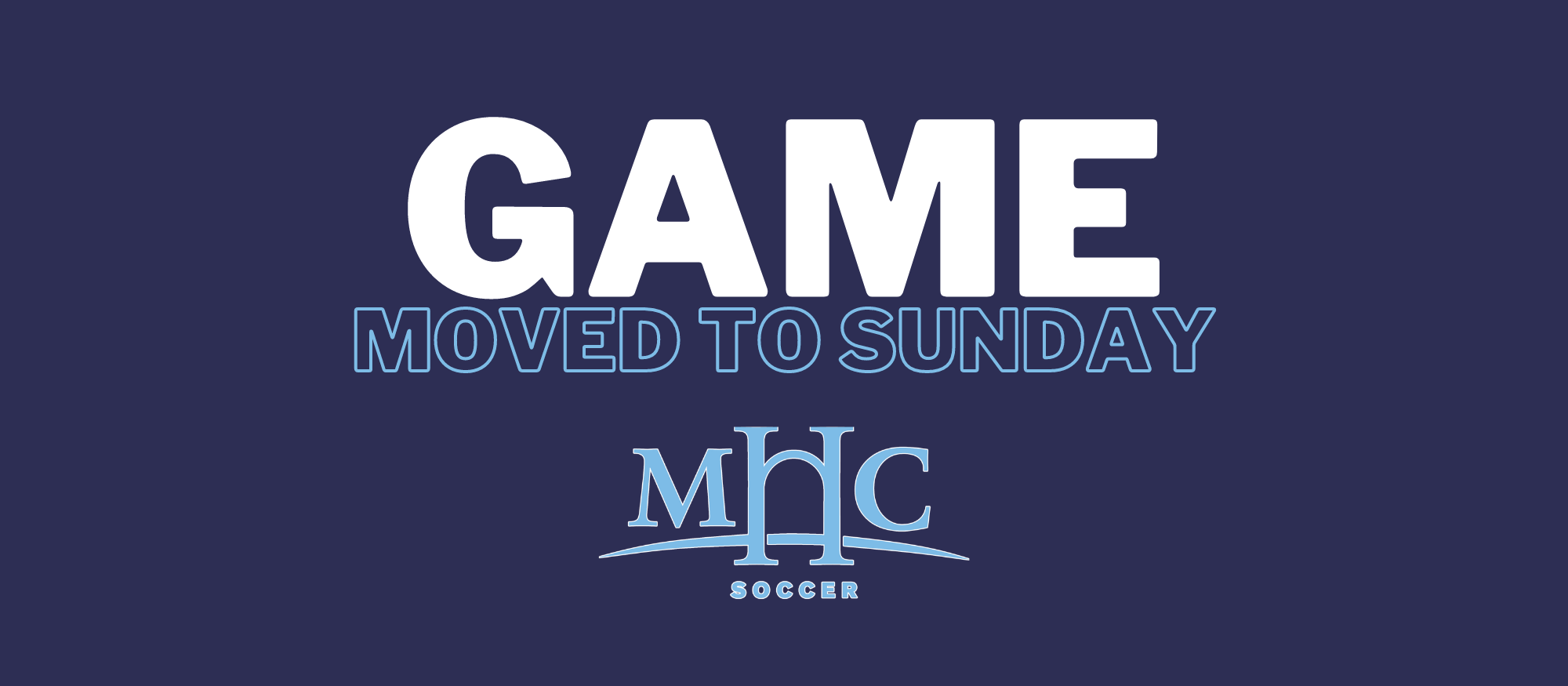 Soccer game at MIT postponed to Sunday