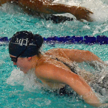 Swimming & Diving Powers Past Western Connecticut State