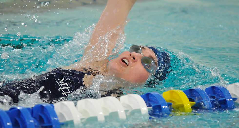 Swimming & Diving Solid After Day 1 of Gompei Invite