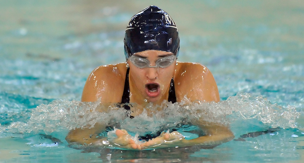 Swimming & Diving Bests Smith on Senior Day, 165-133