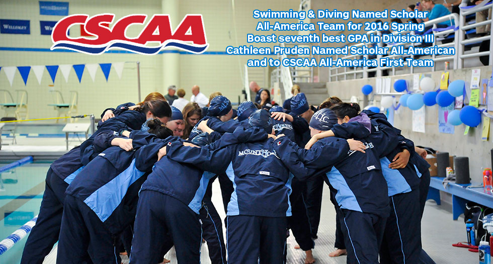 Swimming & Diving Earns CSCAA Academic Accolades