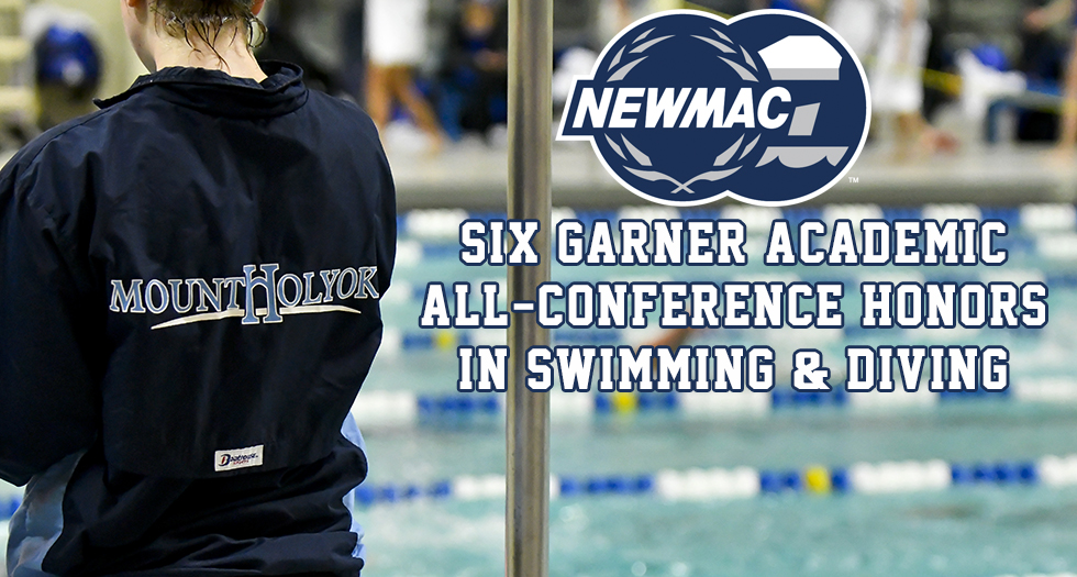 Six From Swimming & Diving Named NEWMAC Academic All-Conference