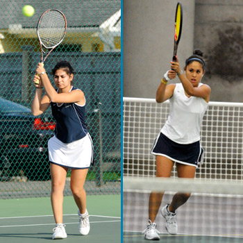 Tennis Tandem Secures NEWMAC All-Conference Accolades