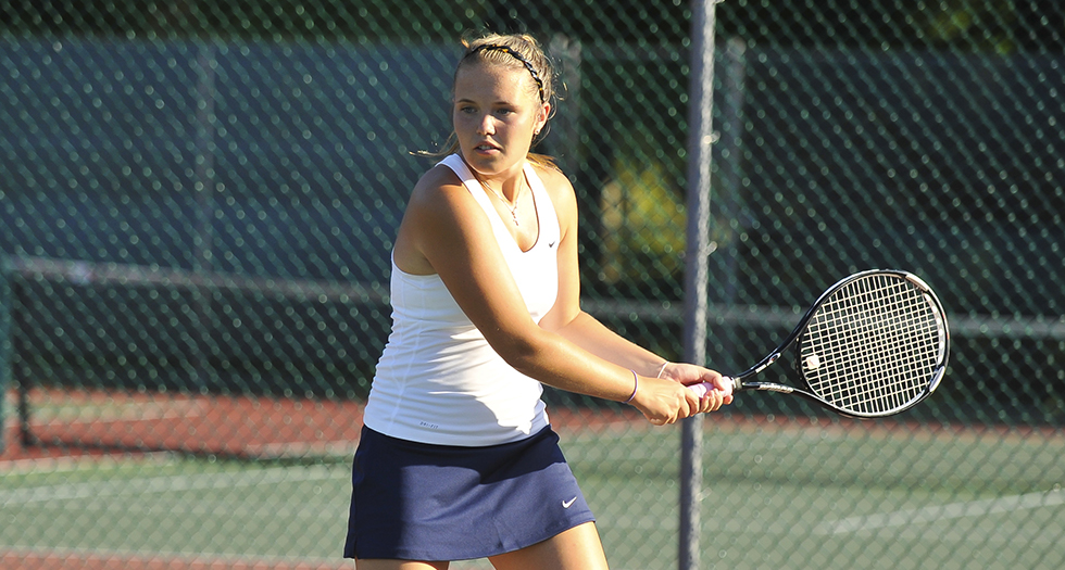 Tennis Edged by Simmons, 5-4