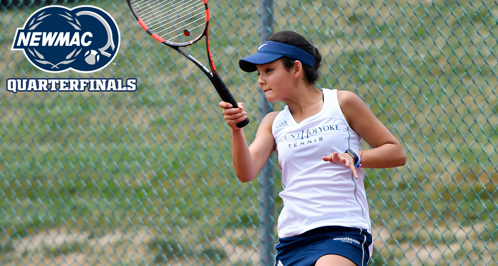 Tennis Advances to NEWMAC Semifinals with Win Over Wheaton