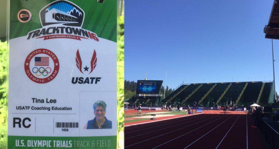 Track & Field's Coach Lee Experiences the U.S. Olympic Trials