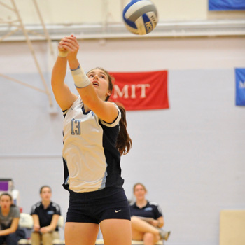Volleyball Falls to Emerson in Five Sets