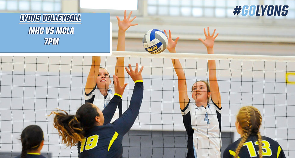 Lyons Game Day Central: Volleyball Hosts MCLA on Tuesday