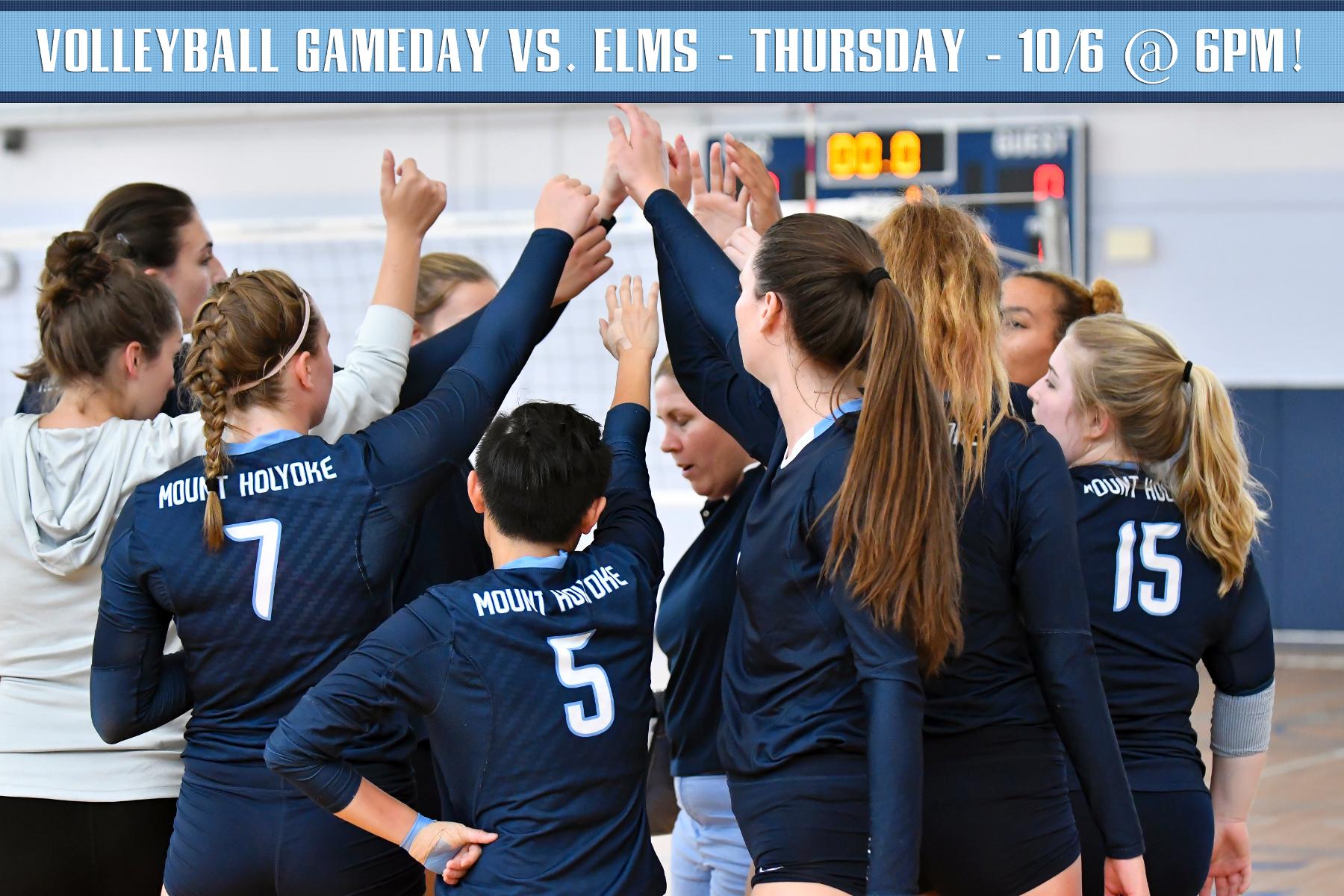 Lyons Game Day Central: Volleyball vs. Elms on Thursday