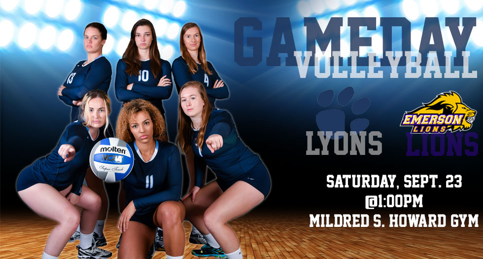 Volleyball Gameday Graphic