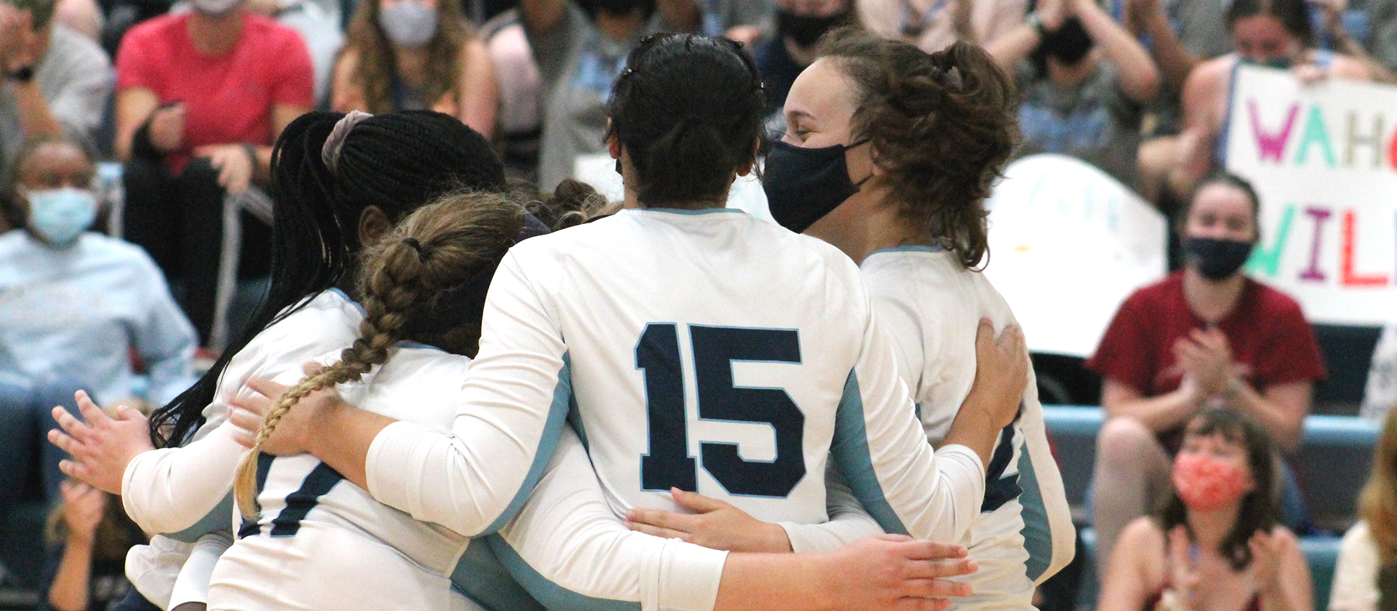 Volleyball Drops Hard-Fought Season Opener with MCLA, 3-1