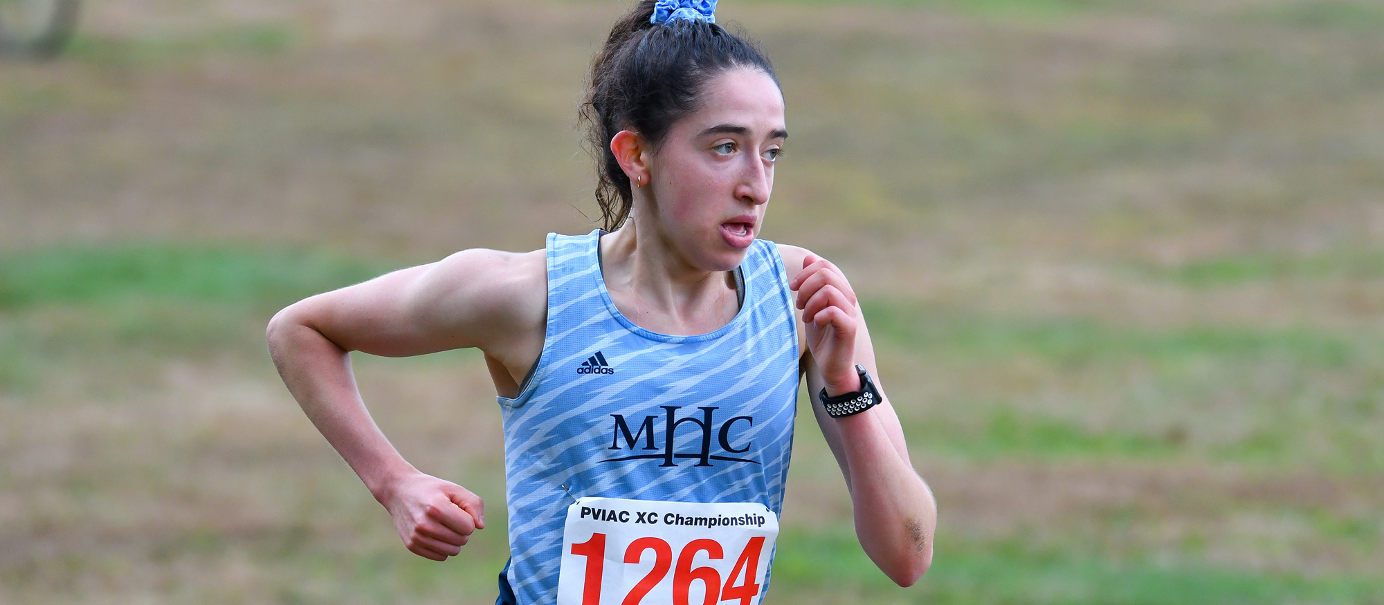 Lauren Selkin finished second out of 121 runners in the Purple Valley Classic on Oct. 1, 2022 in Williamstown, Mass. (RJB Sports file photo)