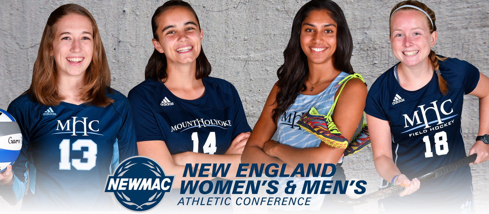 Thirty-Three Mount Holyoke College Fall Student-Athletes Earn NEWMAC Academic All-Conference Recognition