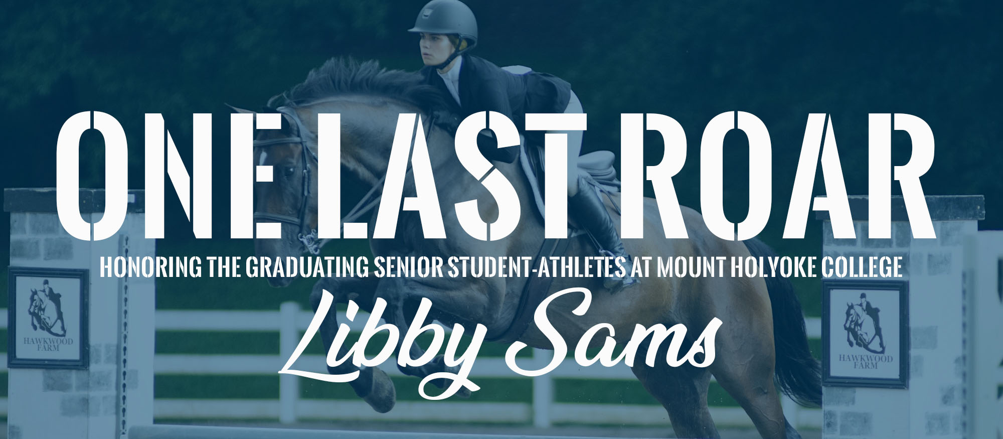 One Last Roar: Libby Sams, Riding