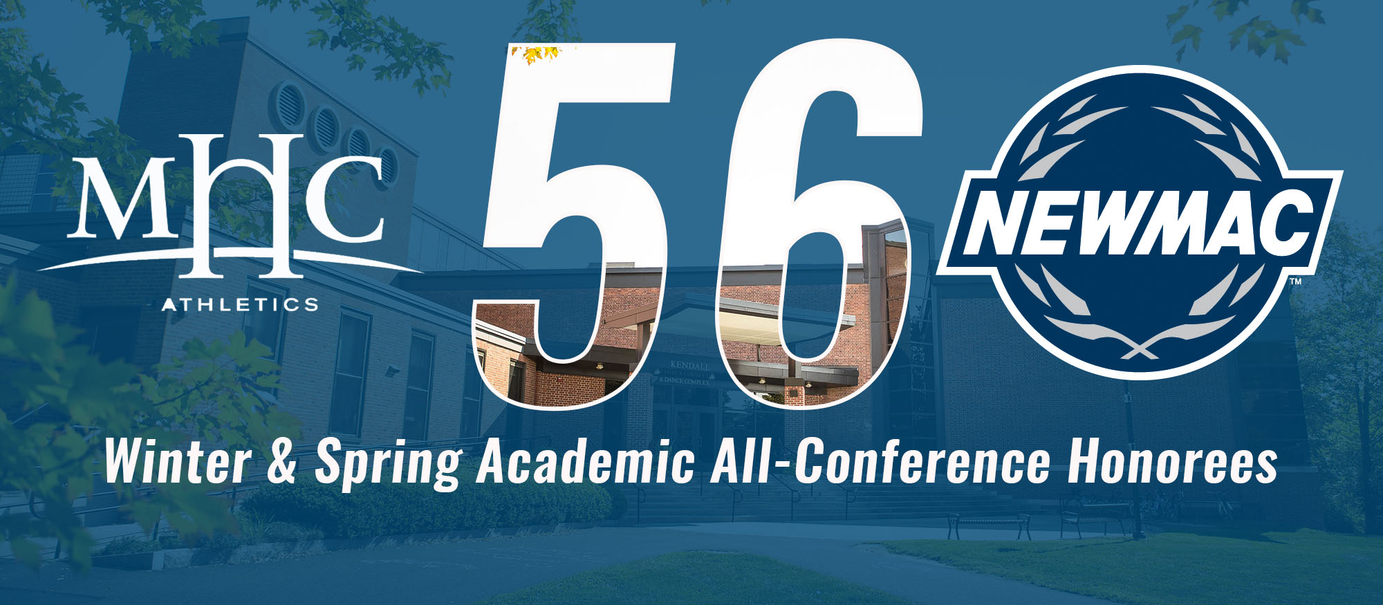 56 Winter and Spring Student-Athletes Earn NEWMAC Academic All-Conference Honors