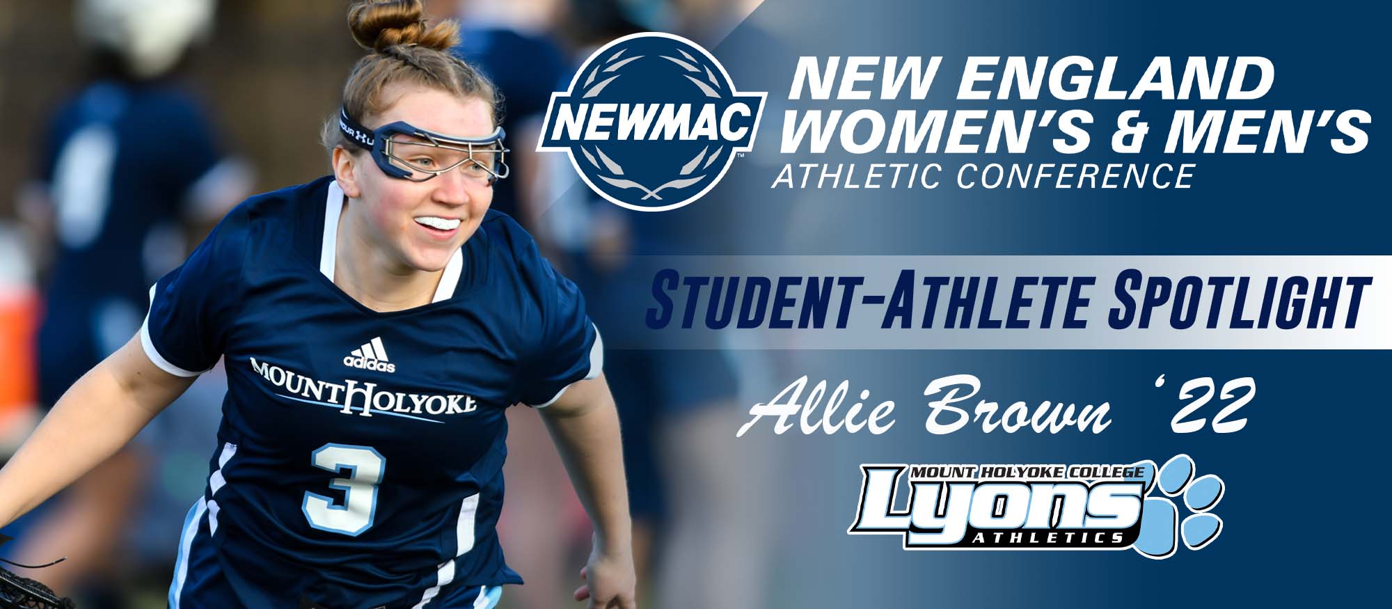 NEWMAC Student-Athlete Spotlight: Allie Brown '22, Lacrosse