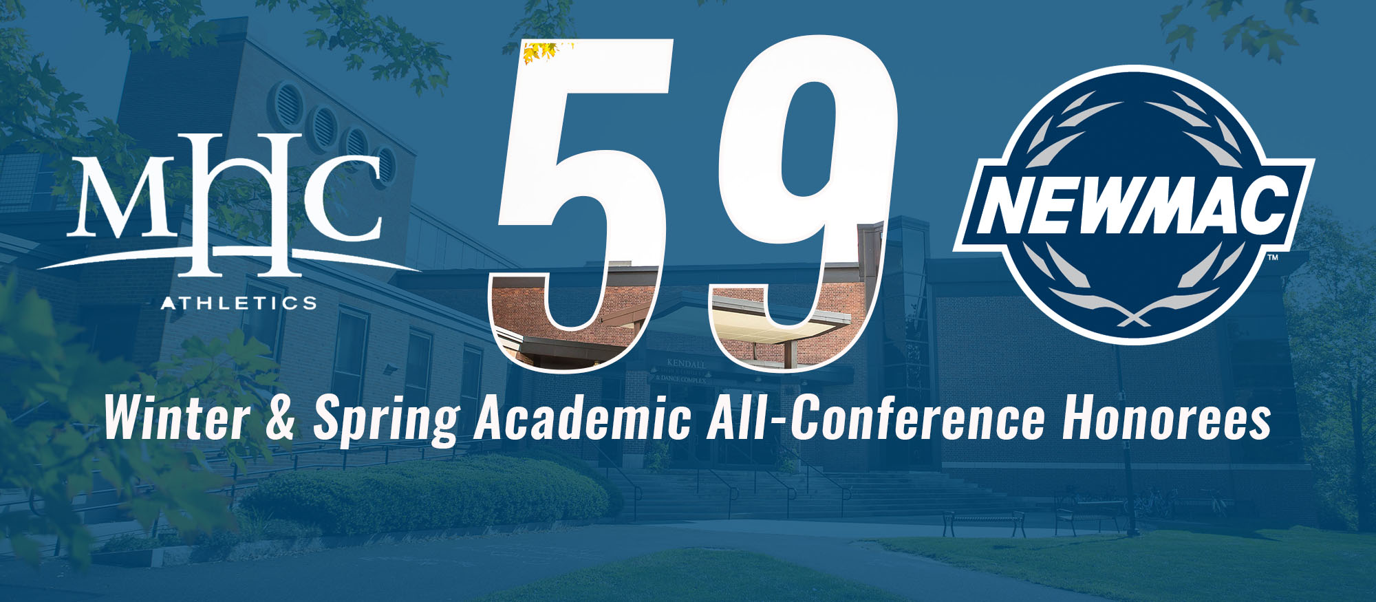 59 Winter and Spring Student-Athletes Earn NEWMAC Academic All-Conference Honors