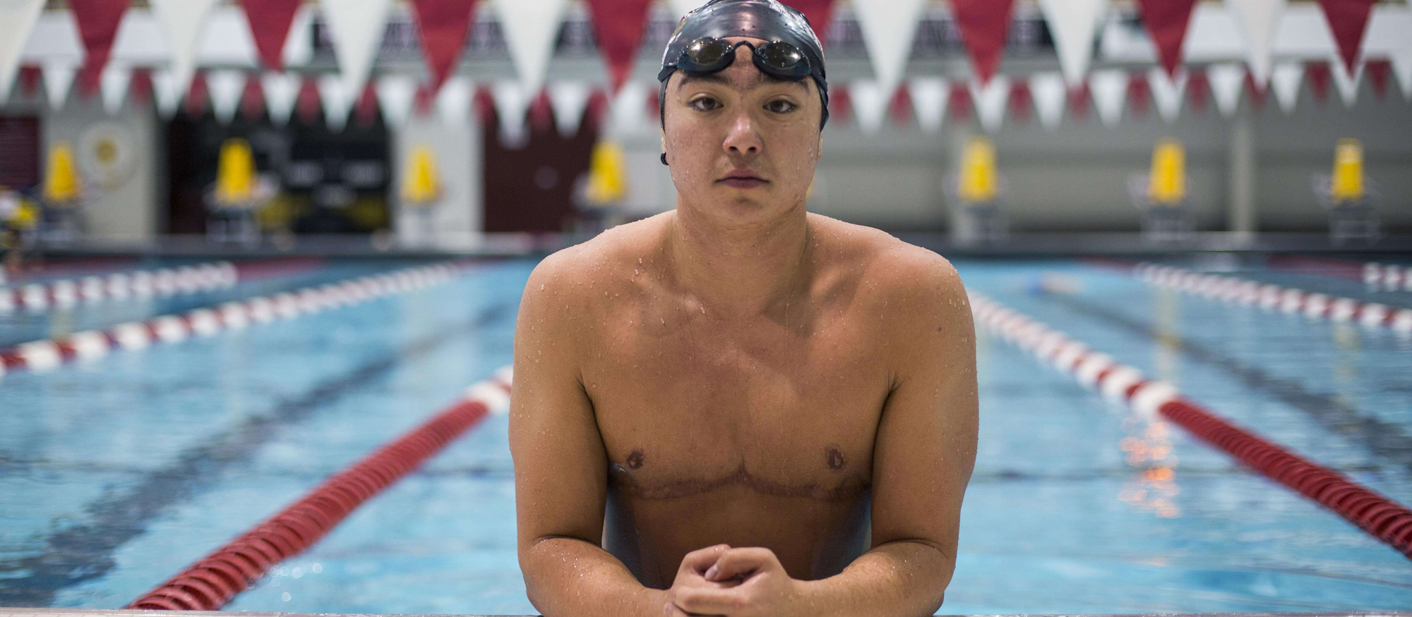 Pioneering transgender athlete Schuyler Bailar will speak at Mount Holyoke College on Tuesday, March 28th in Chapin Auditorium in an event driven by the SAAC Diversity, Equity, and Inclusion Subcommittee. (Sydney Claire Photography/used with permission)