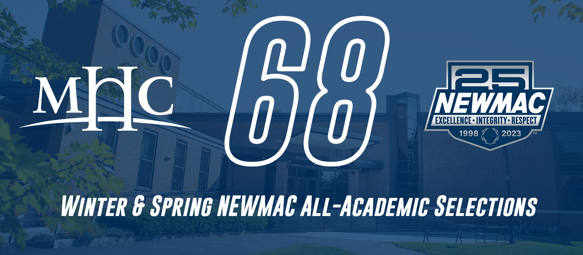 Lyon student-athletes earn 68 winter and spring NEWMAC All-Academic honors