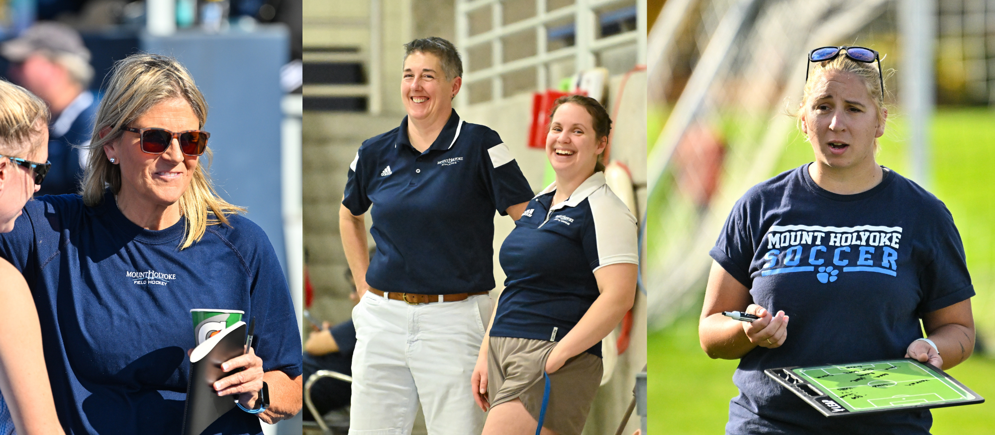 From left to right: Andy Whitcomb, Bardee Sadlier, Catie Gilman, and Breena Proctor. (RJB Sports file photos)