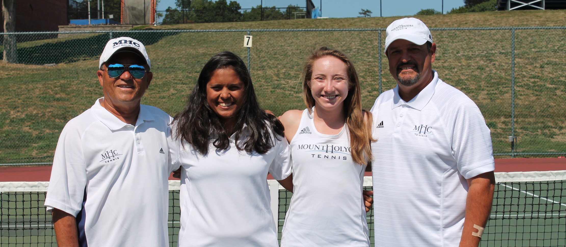 Senior picture of Ishita Tibrewal (Left) and Katie Schumacher (Right).