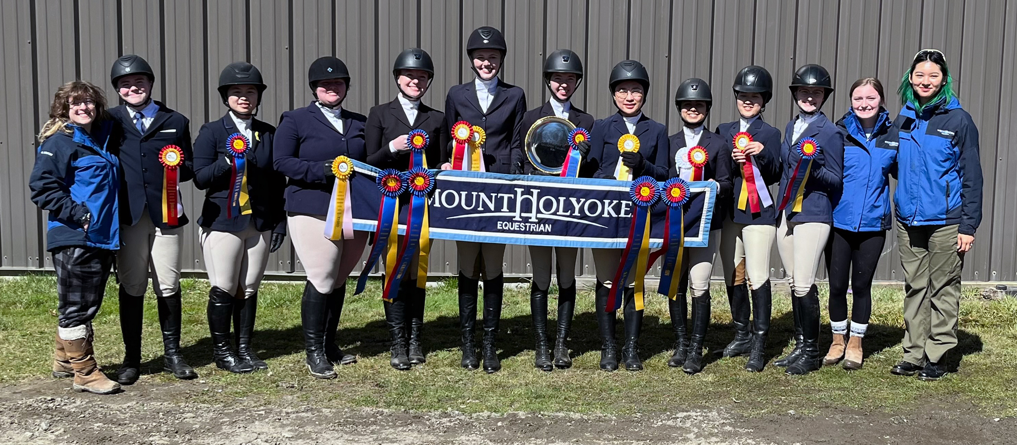 The IHSA Zone I Region 3 Championship ended with Mount Holyoke being awarded High Point College honors and eight riders advancing to Zone I Championships in Berlin, Mass., on March 30, 2024.