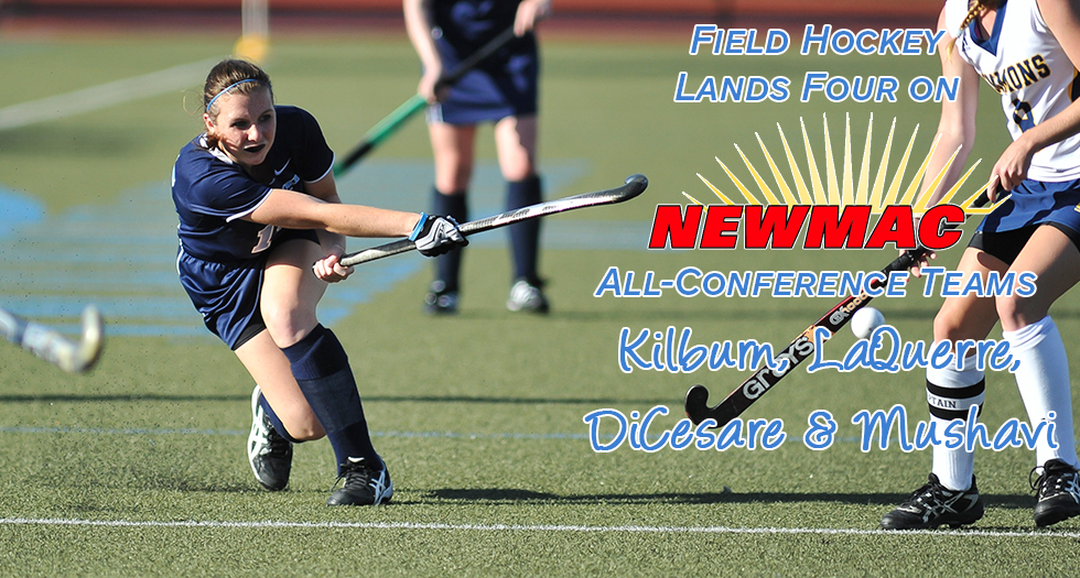 #13 Field Hockey Lands Four on NEWMAC All-Conference Teams