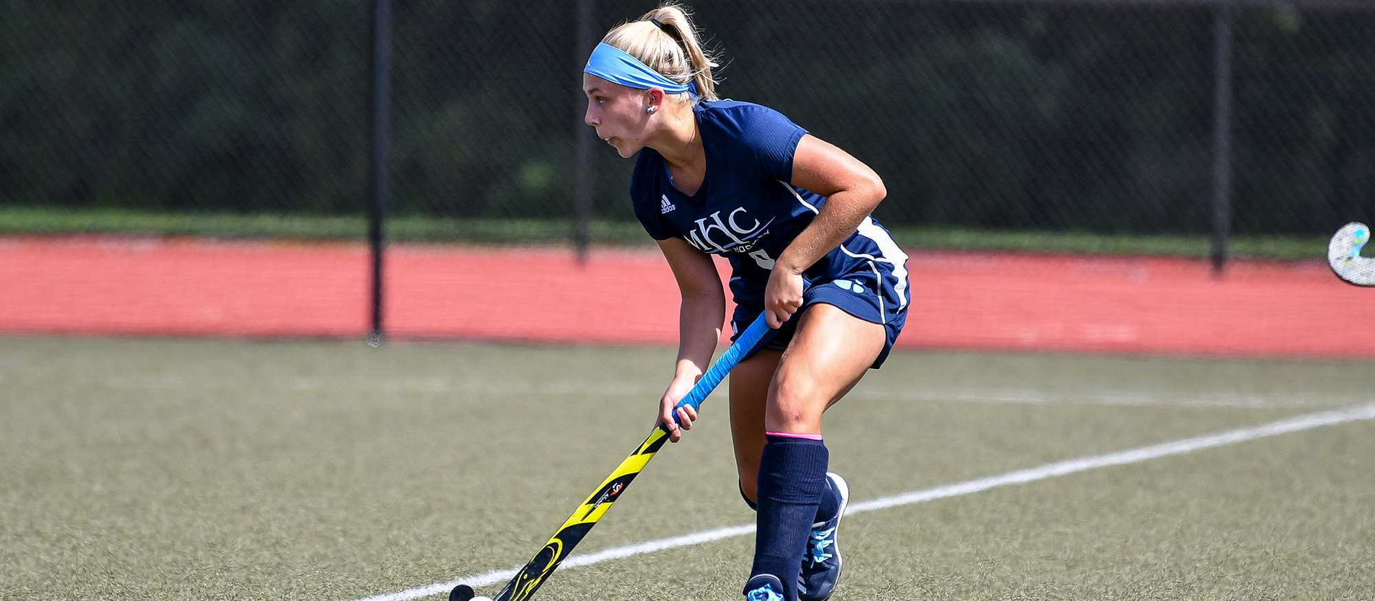 Lawrence's Hat Trick Lifts Field Hockey Past Western New England, 4-2