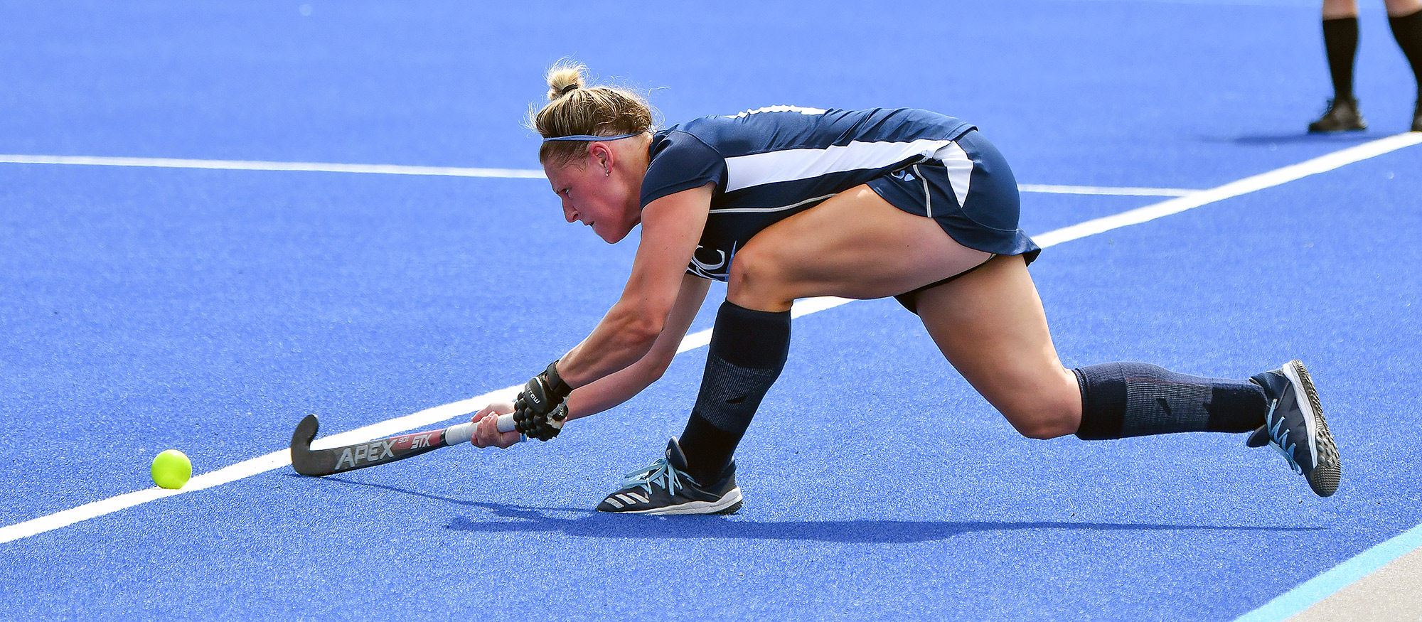 Laurissa Montigny took two of Mount Holyoke's six shots in a 4-0 loss to Smith on Oct. 4, 2022. (RJB Sports file photo)