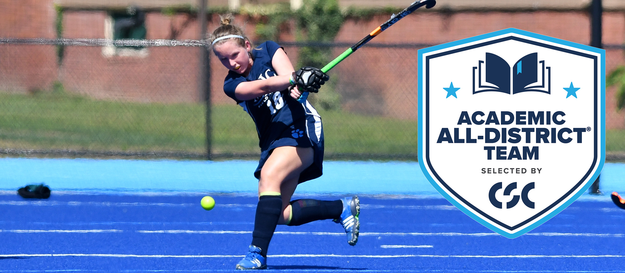 Phoebe Aaronson was one of five Lyons student-athletes to receive 2022-23 CSC Academic All-District At-Large honors, announced May 25, 2023. (RJB Sports)