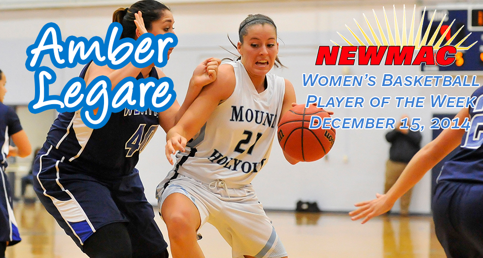 Legare Named NEWMAC Player of the Week