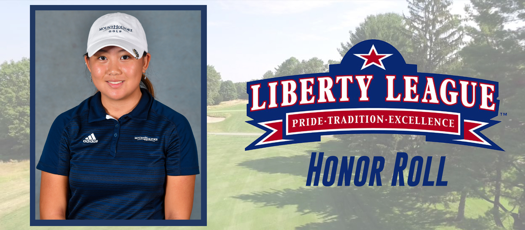 Qiu Selected to Liberty League Women's Golf Honor Roll