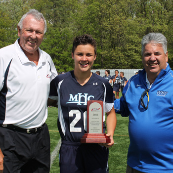 Lacrosse Wins ECAC New England Championship over WNE, 17-16; Malenfant Named MOP