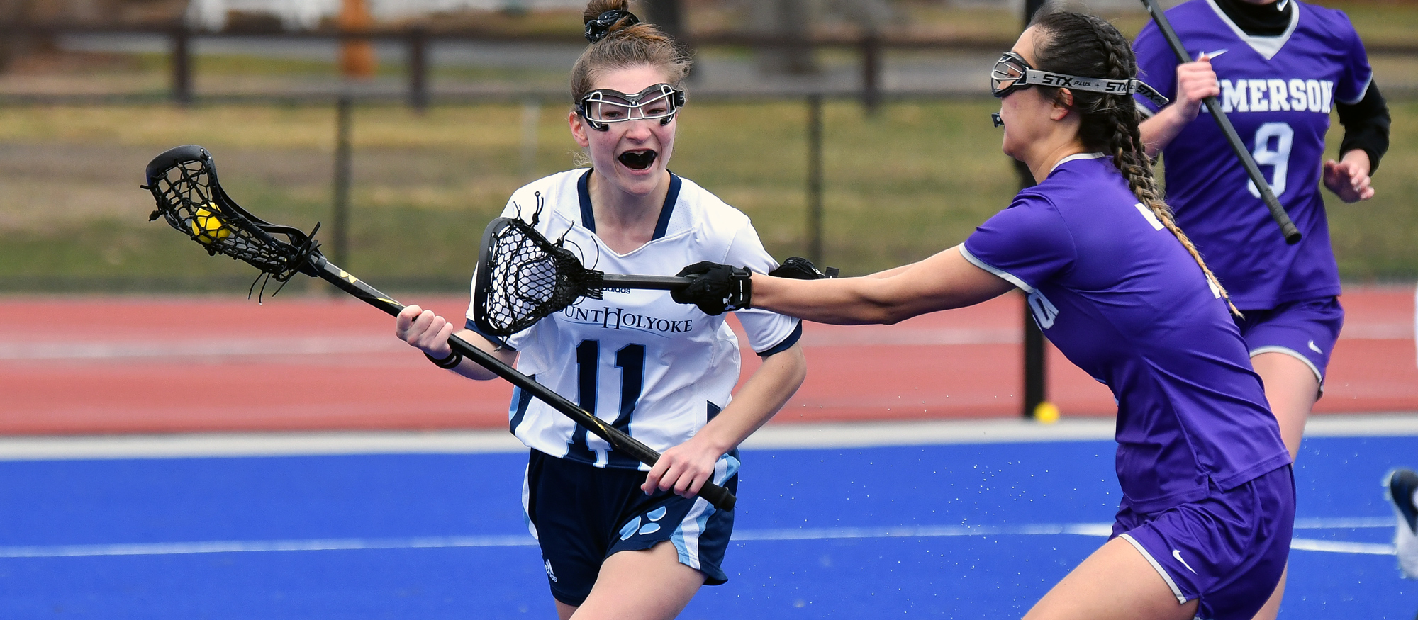 Junior captain Hannah Bisson has battled back from multiple surgeries to take the field for Mount Holyoke College lacrosse. (RJB Sports file photo)